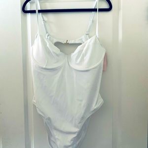 Victoria’s Secret White One Piece Swimsuit